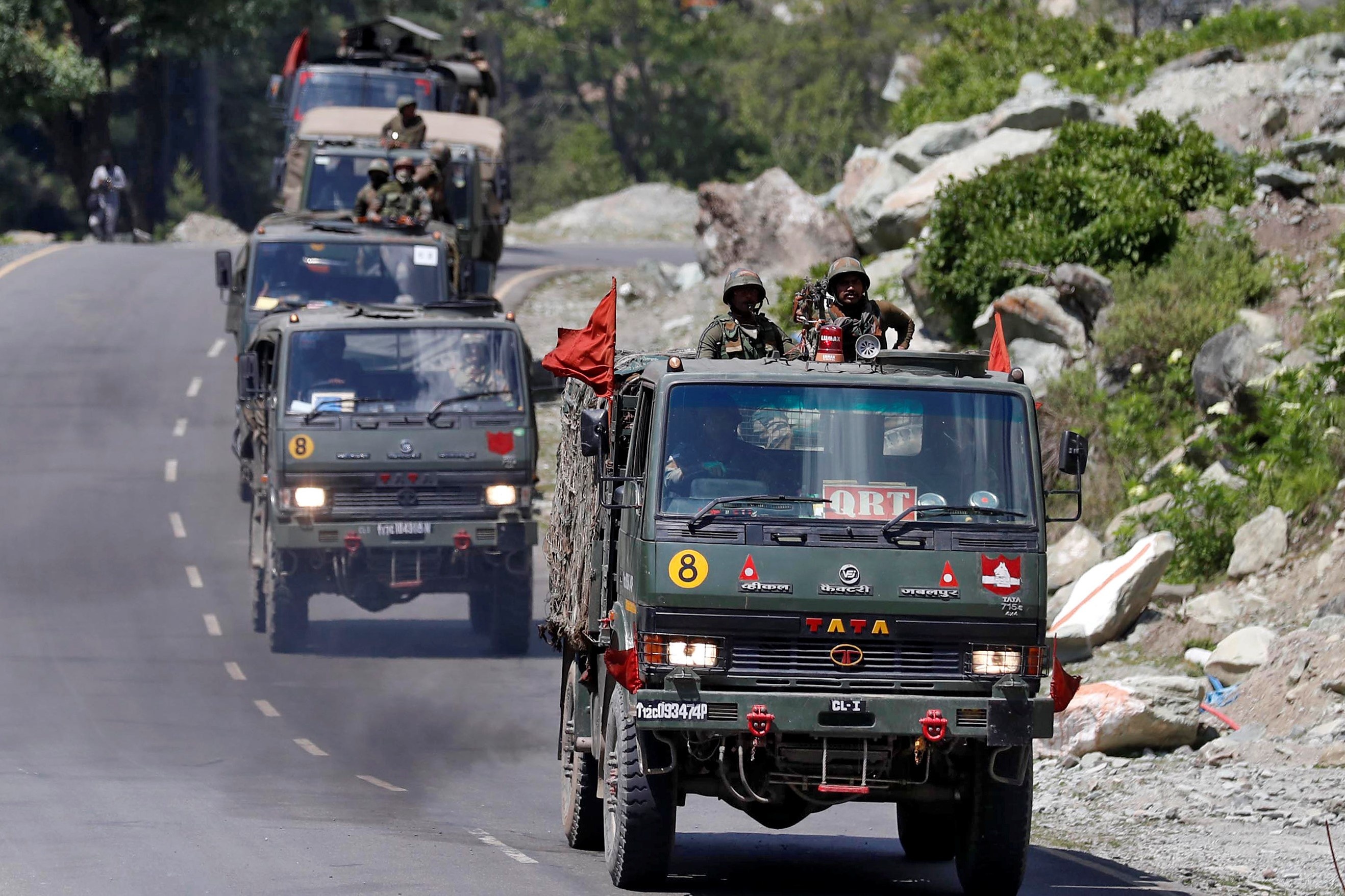 Trung Quoc xay dung o vung tranh chap voi An Do truoc dung do dam mau hinh anh