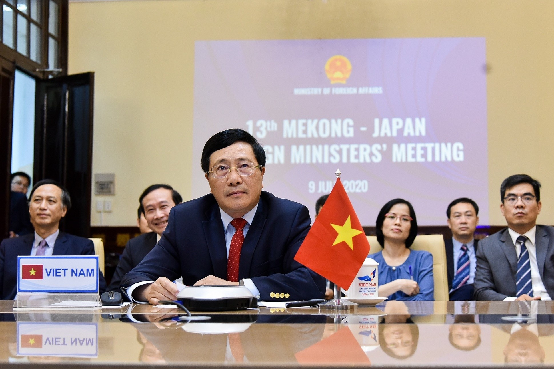 Pho thu tuong dong chu tri Hoi nghi Bo truong Mekong - Nhat Ban hinh anh