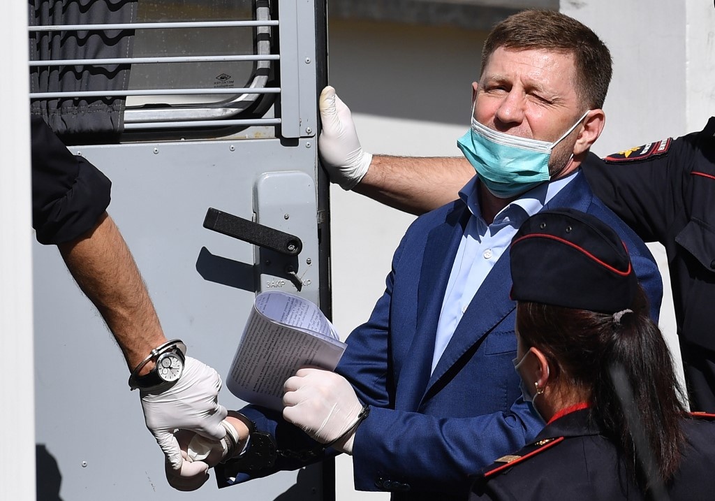 Hang chuc nghin nguoi bieu tinh tai Nga sau khi thong doc bi bat hinh anh