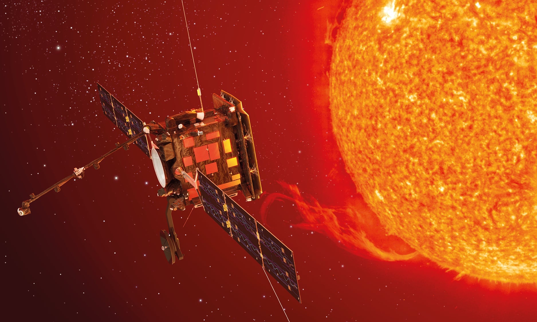 Buc anh gan nhat cua be mat Mat Troi lan dau chup duoc hinh anh