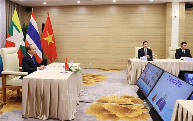 Hoi nghi cap cao hop tac Mekong - Lan Thuong anh 1