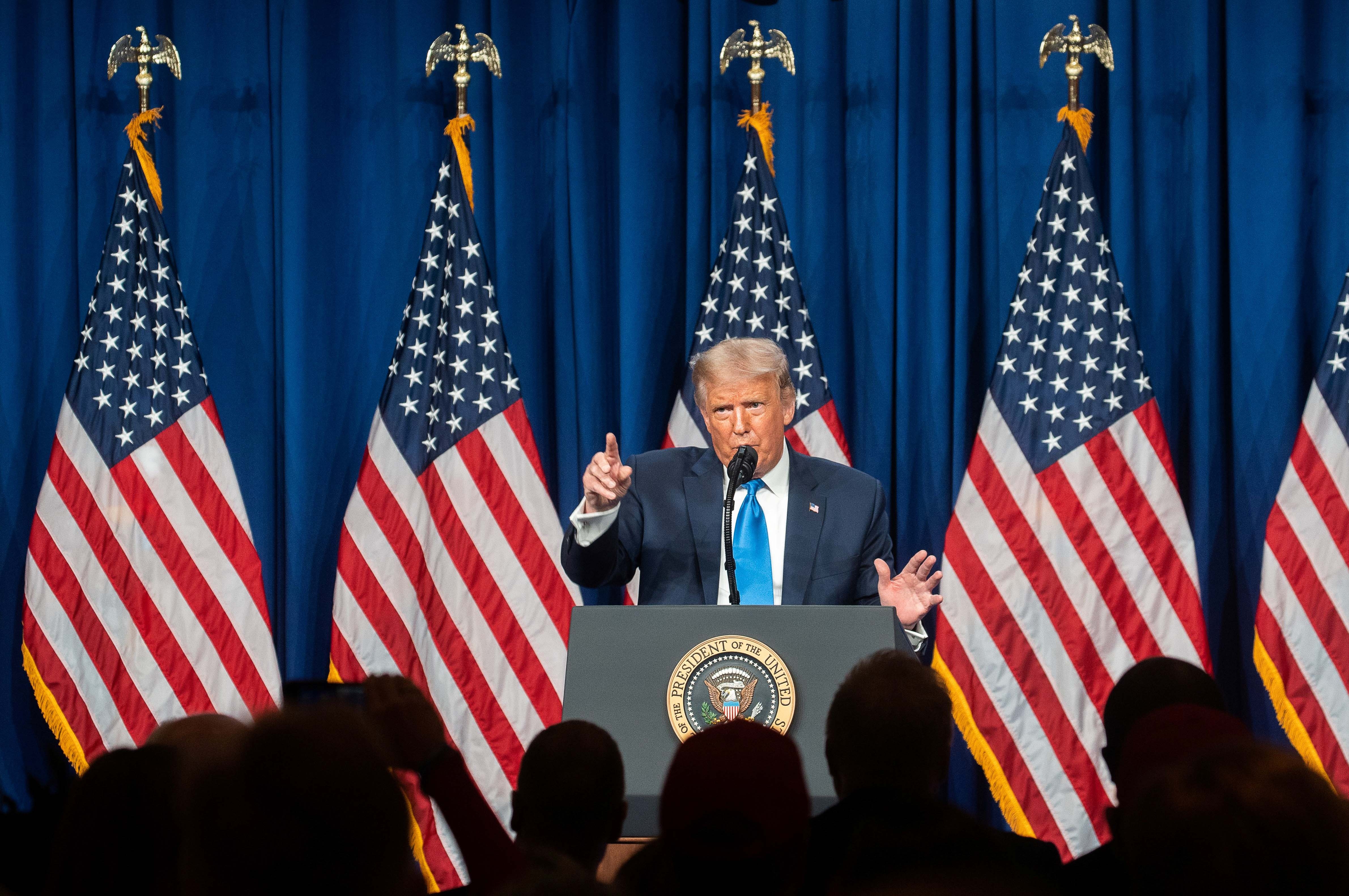 TT Trump chi trich gay gat doi thu tai dai hoi dang Cong hoa hinh anh