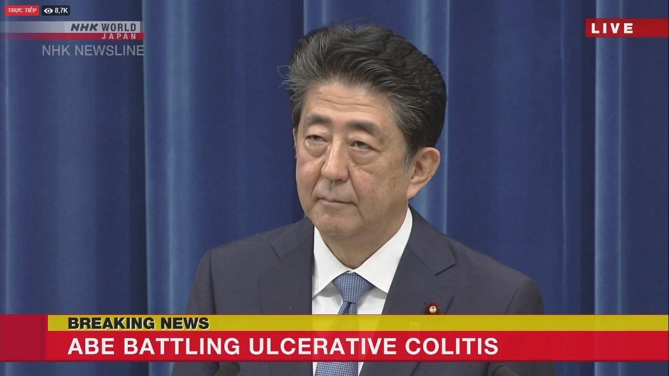 Shinzo Abe xac nhan tu chuc anh 1