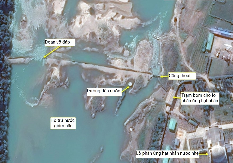 vo dap gan trung tam hat nhan Trieu Tien anh 1