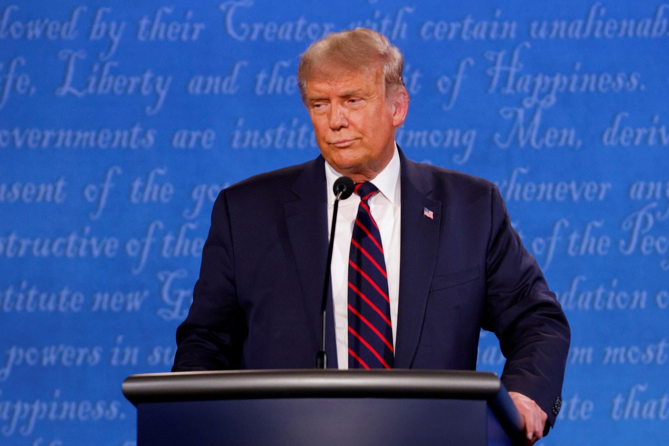 Ban to chuc hua siet lai trat tu cho tranh luan Trump - Biden hinh anh