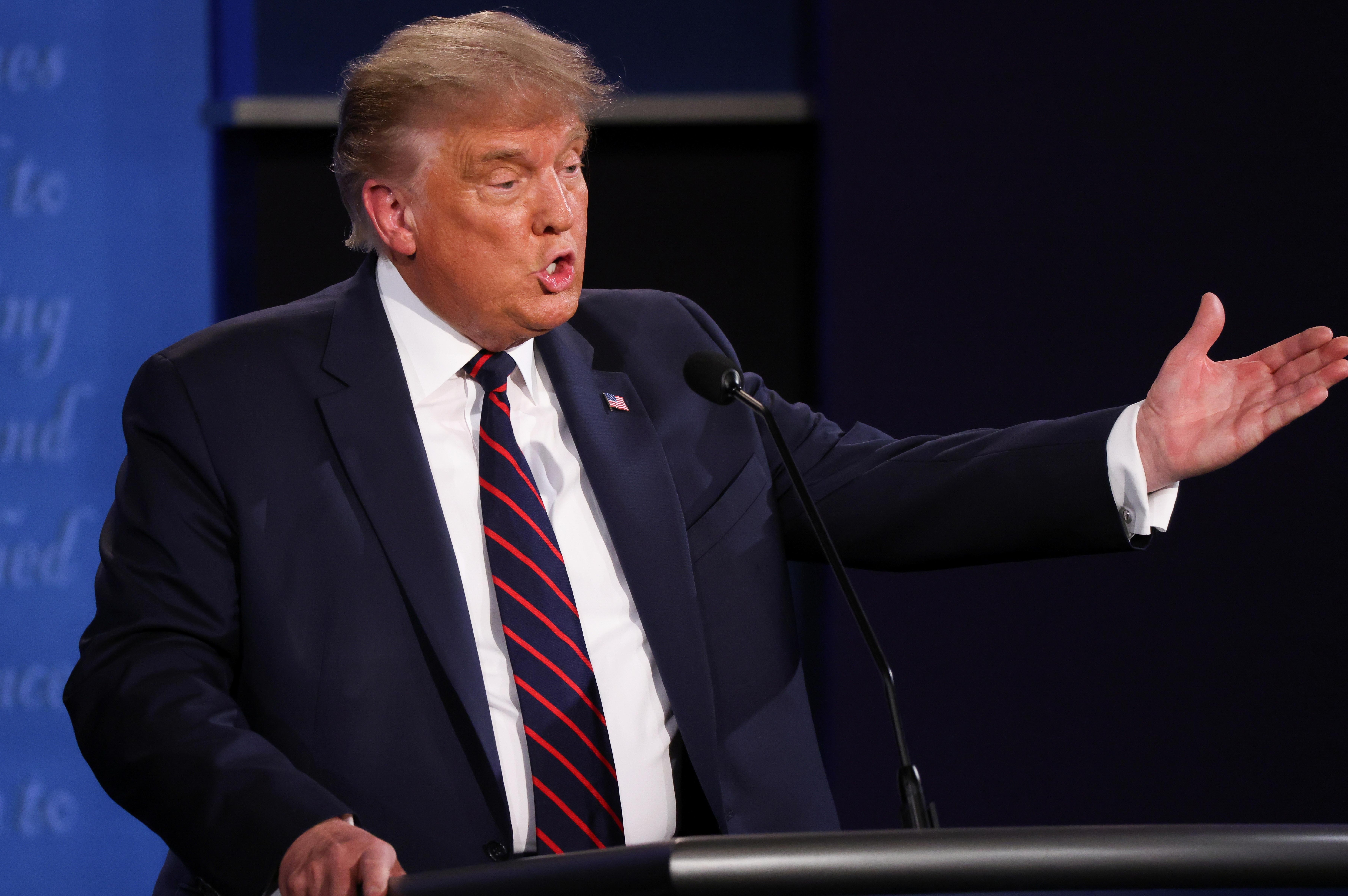 Tong thong Trump phan doi doi luat tranh luan hinh anh