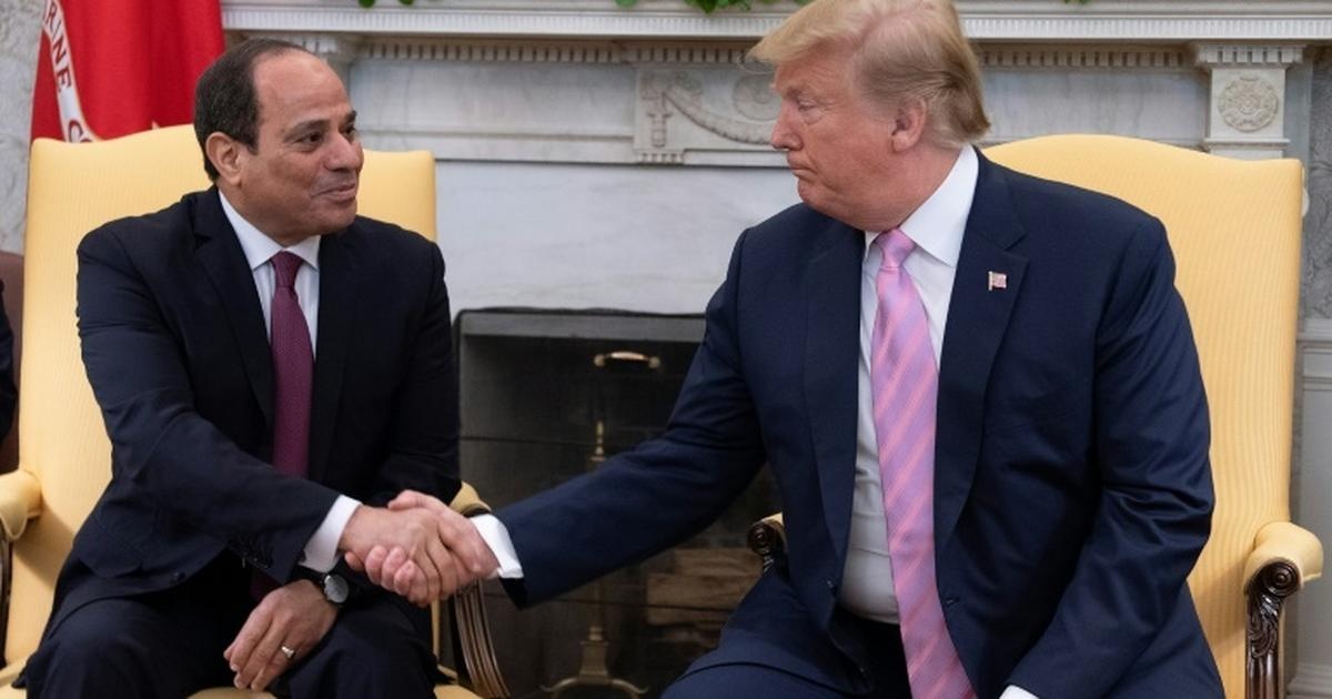 Dieu tra ong Trump nhan tai tro tu Ai Cap anh 2