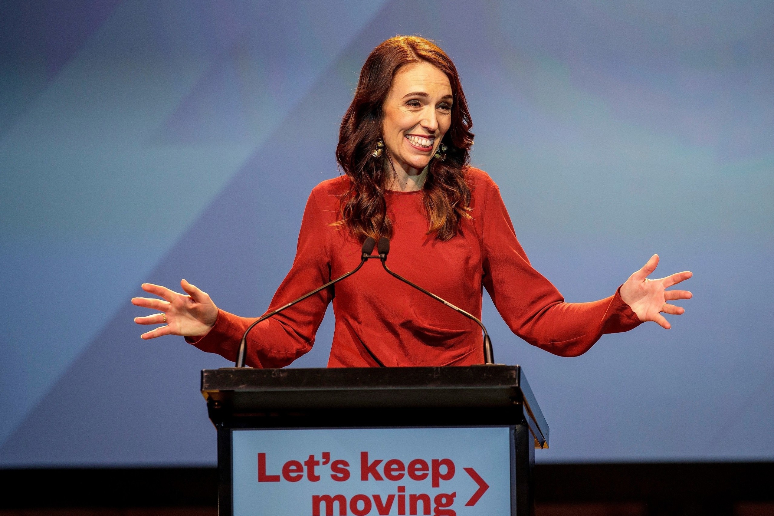 Nu thu tuong New Zealand tai dac cu voi ty le ap dao hinh anh