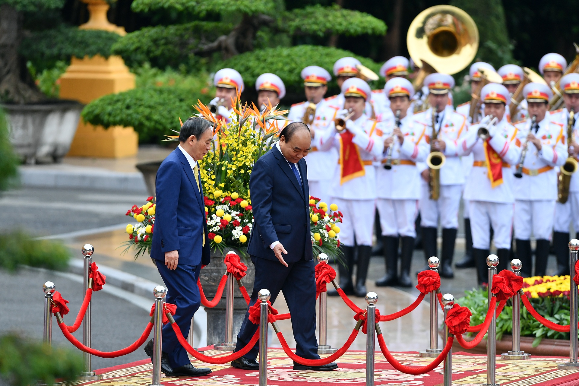 Le don thu tuong Nhat Ban anh 4