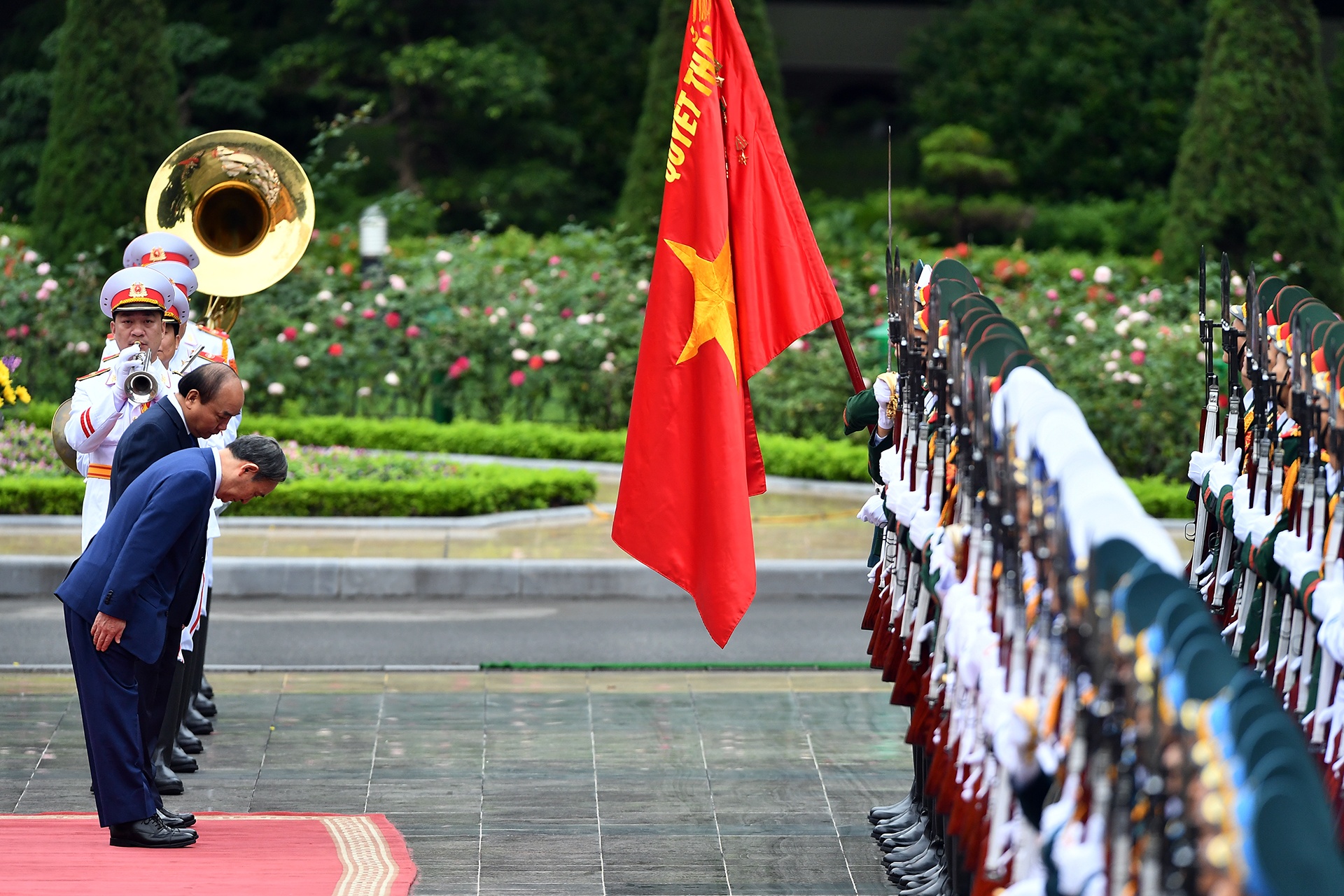 Le don thu tuong Nhat Ban anh 6