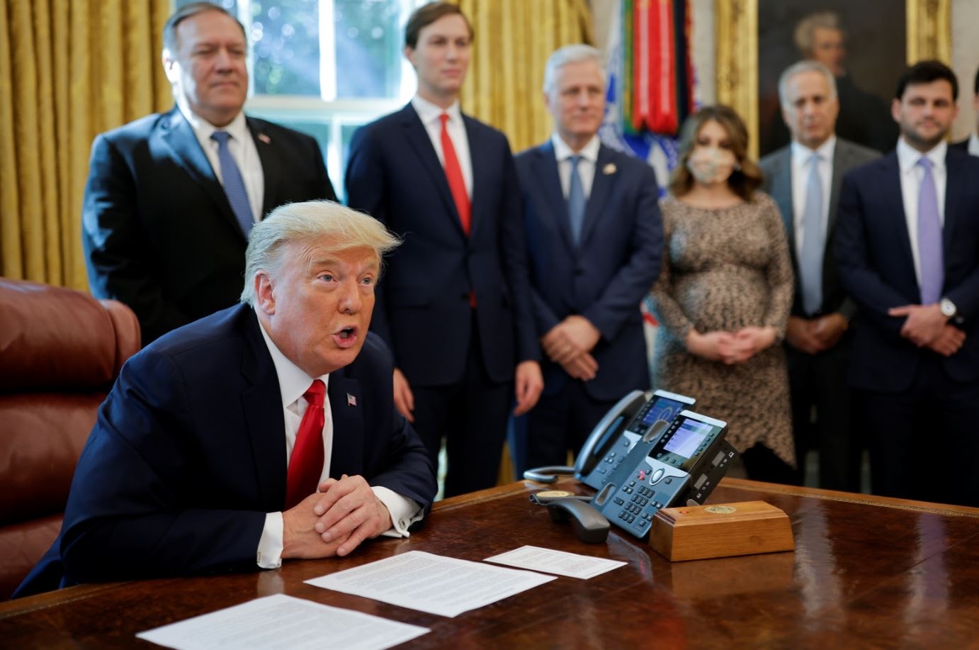 Chinh phu Trump bao ve di san chinh sach anh 1