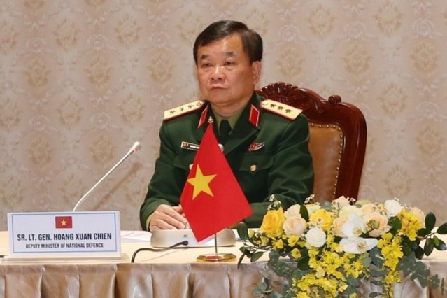 Doi thoai truc tuyen Chinh sach Quoc phong Viet - My nam 2020 hinh anh