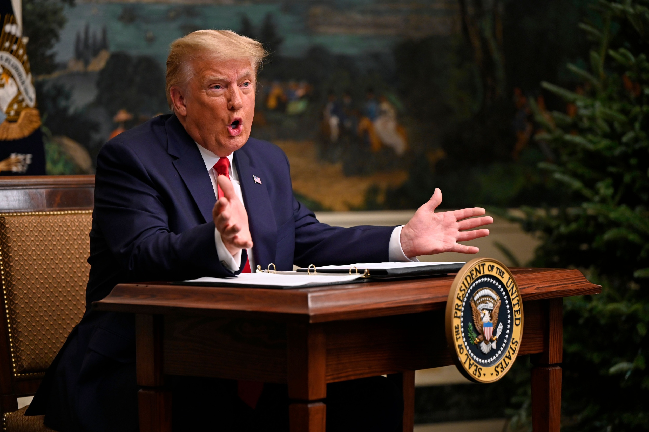 Ong Trump can nhac tuyen bo tai tranh cu anh 1