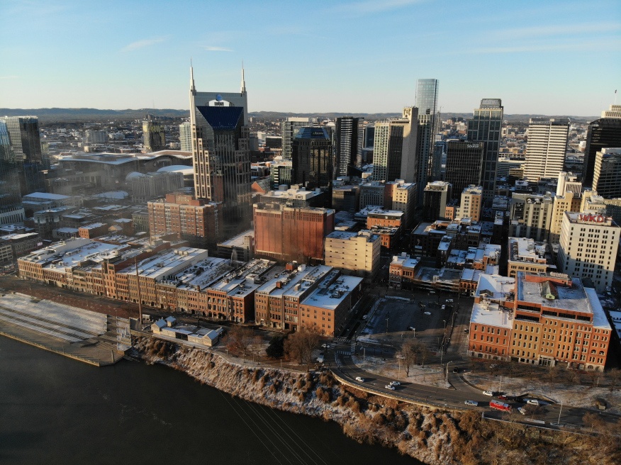 No lon tai thanh pho My ngay le Giang sinh anh 9