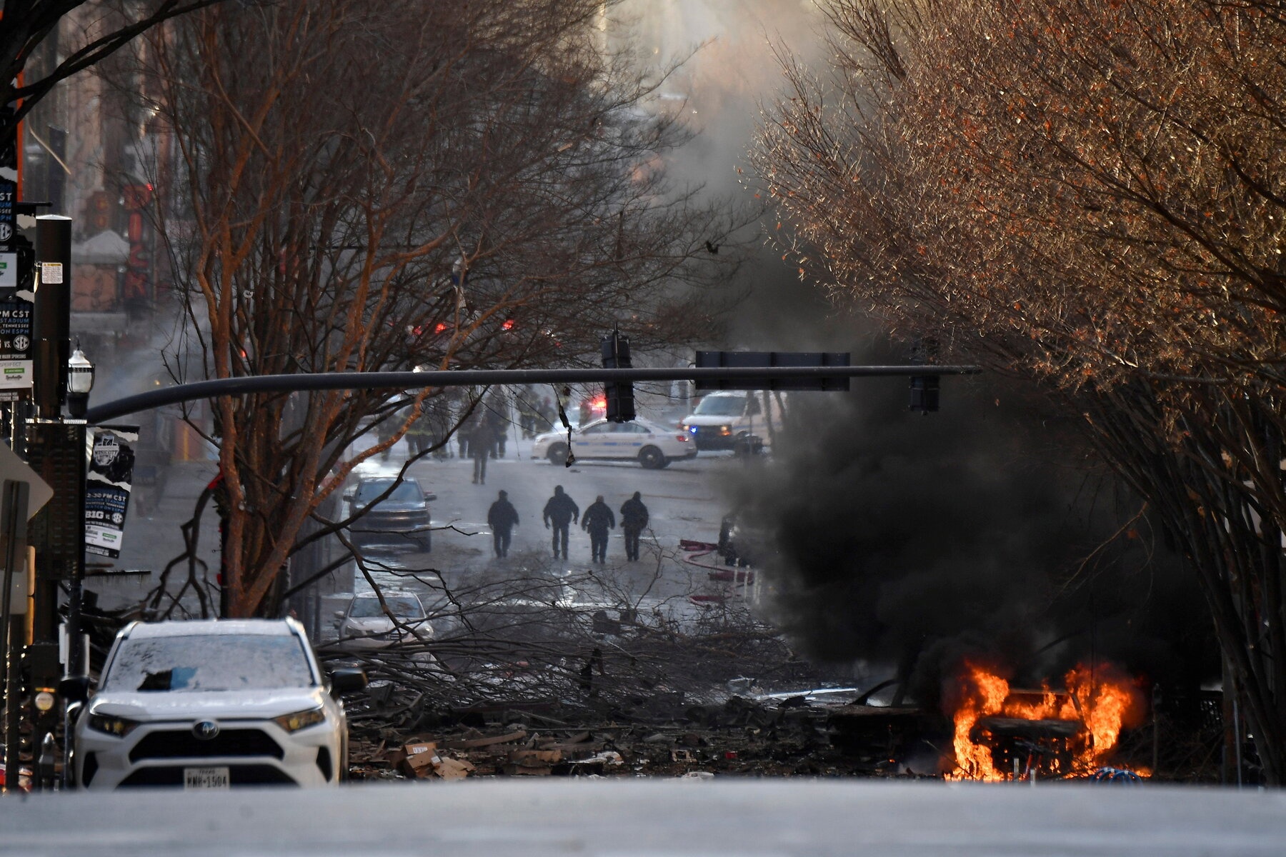 No lon tai thanh pho My ngay le Giang sinh anh 3