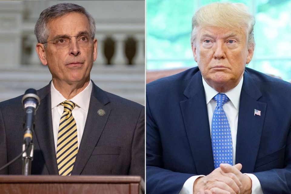 Lo ghi am ong Trump yeu cau 'lat keo' bau cu My hinh anh