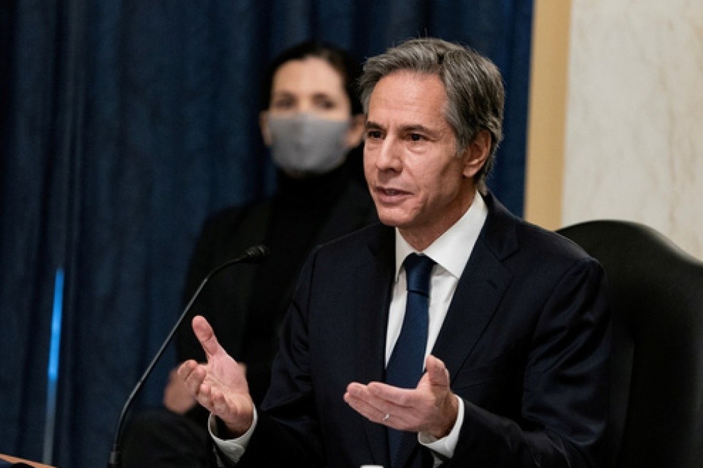 Pho thu tuong gui thu chuc mung tan Ngoai truong My Antony Blinken hinh anh