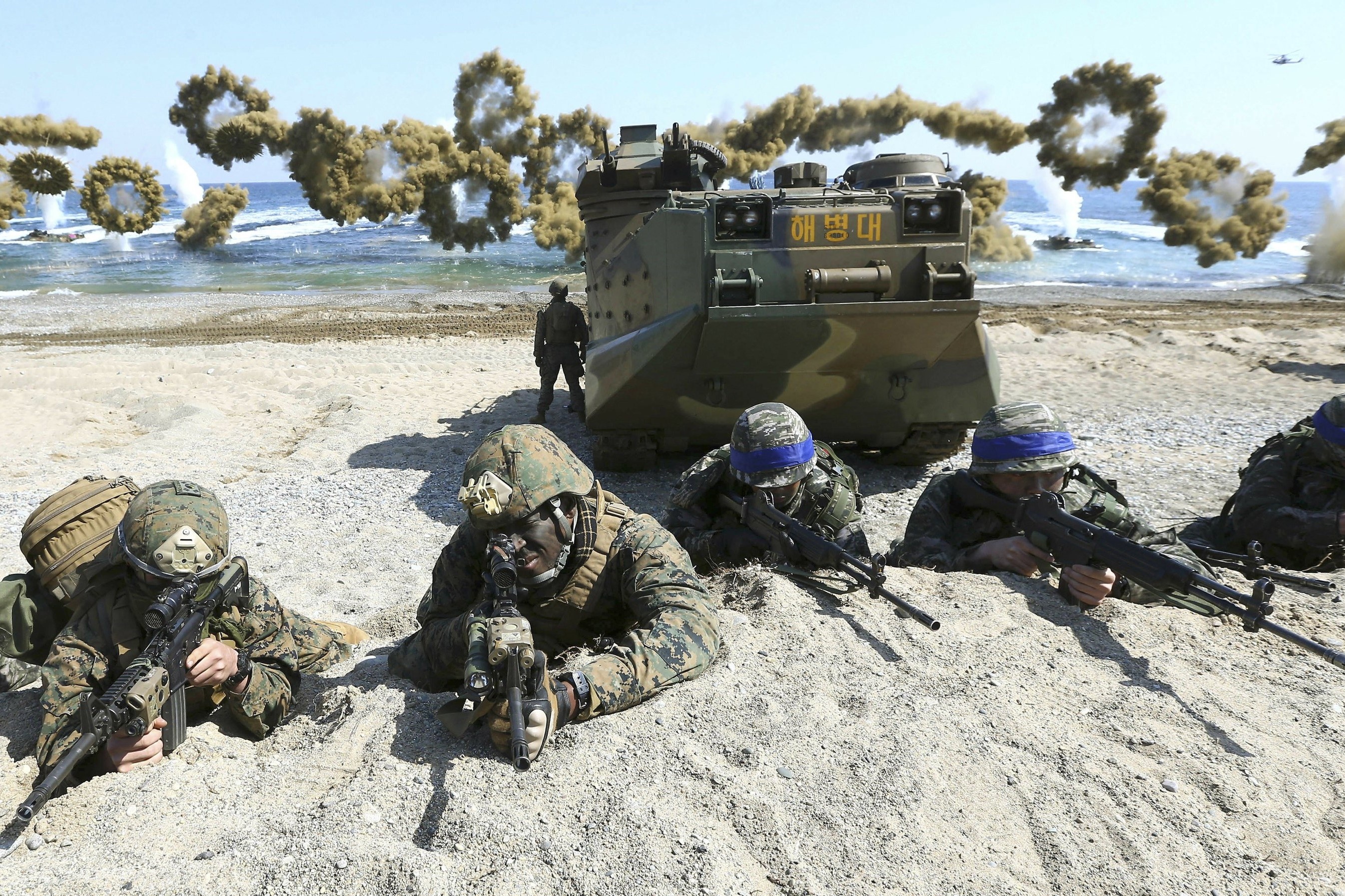 Han Quoc tang tien de duy tri quan My don tru hinh anh