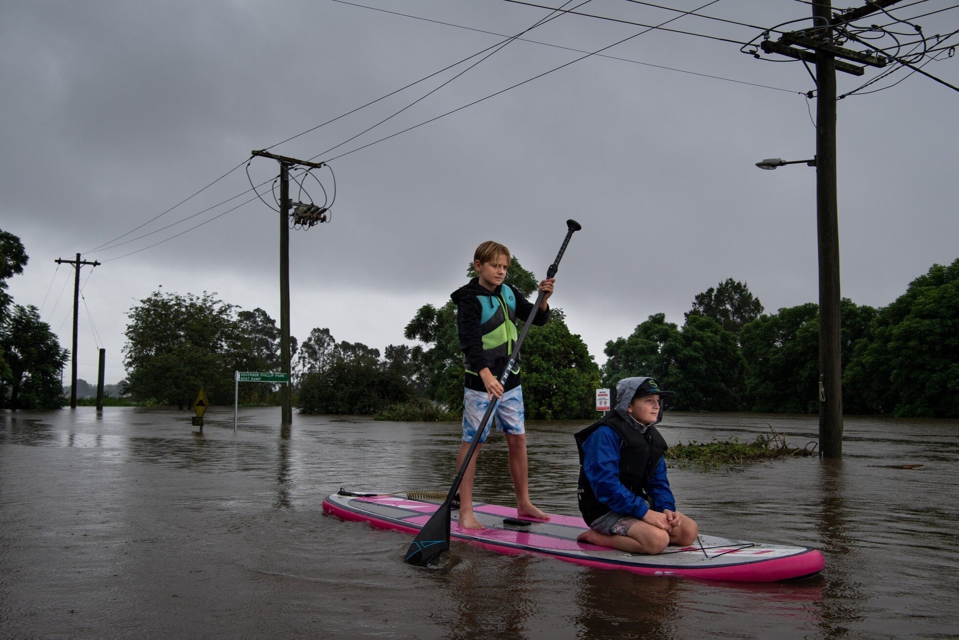 Australia bang hoang truoc tran ngap nghiem trong nhat nhieu thap ky hinh anh