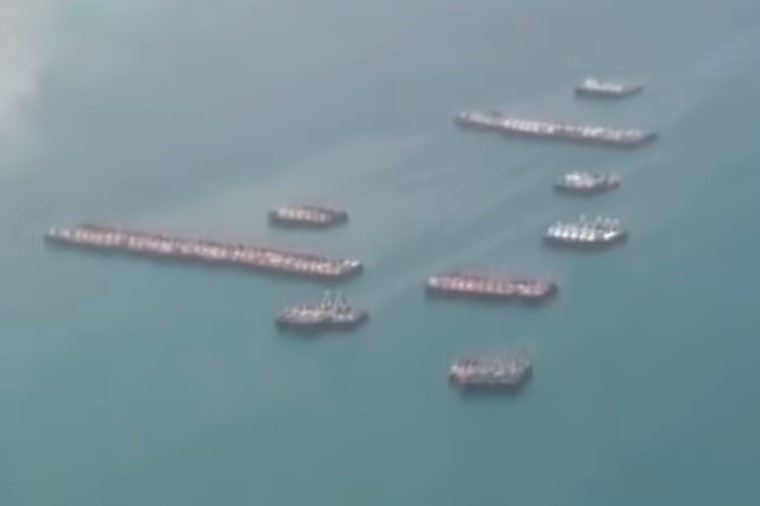 CNN cong bo video hang tram tau Trung Quoc o da Ba Dau hinh anh