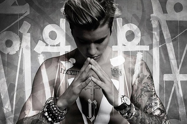 Album cua Justin Bieber bi cam o nhieu nuoc vi anh bia hinh anh