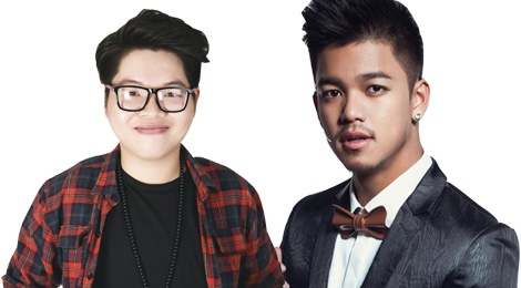 Trong Hieu dung chung san khau voi Duc Phuc hinh anh