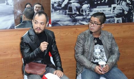 Tran Lap du ra mat dia nhac cua Microwave truoc gio xa tri hinh anh