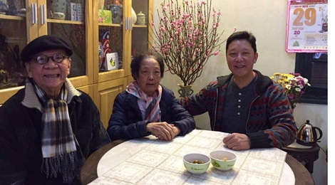 Tet sum vay hiem hoi cua gia dinh nhac si Hoang Van hinh anh