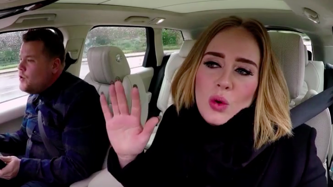 Adele Carpool Karaoke hinh anh