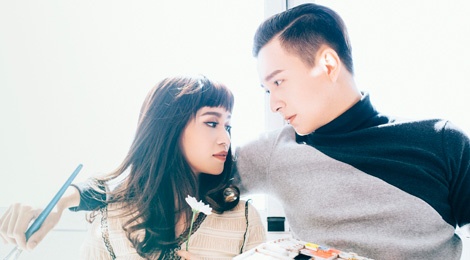 Ngo Kien Huy, Si Thanh ket doi trong mua Valentine hinh anh
