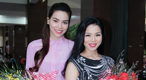 Le Quyen lan dau noi ve ran nut voi Ho Ngoc Ha hinh anh