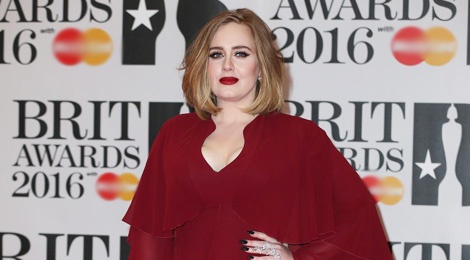Adele long lay tren tham do BRIT Awards 2016 hinh anh