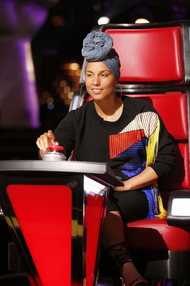 Alicia Keys không trang điểm ảnh 1 Alicia Keys khong trang diem anh 1