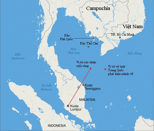 Boeing 777 van bay 4 tieng sau khi mat tich? hinh anh
