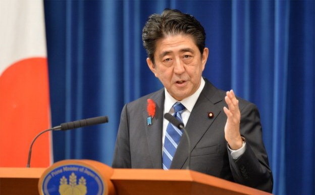 Thu tuong Nhat thong bao bau cu som hinh anh