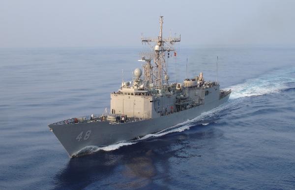 USS Vandegrift, tàu khu trục lớp Perry của Hải quân Mỹ. Ảnh: USNavy