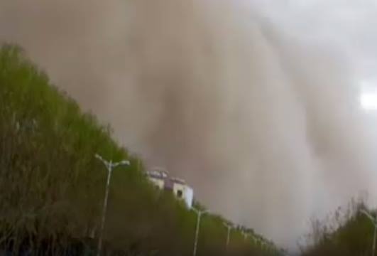 Bao cat khong lo o Trung Quoc hinh anh