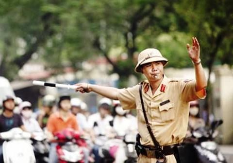 Cong an Ha Noi huy dong tong luc chong un tac hinh anh