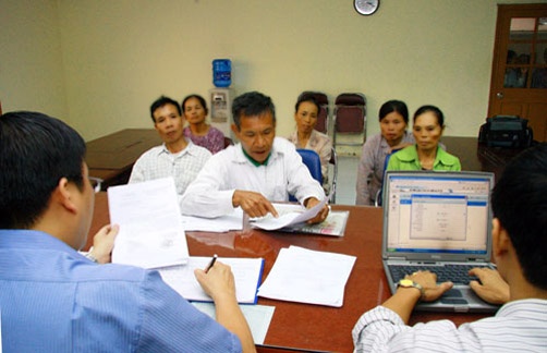 Tang can bo giai quyet khieu kien dip Dai hoi Dang hinh anh