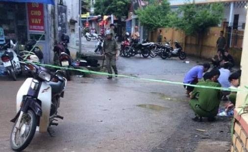 Pho cong an phuong bi ban khi vay bat nghi pham hinh anh