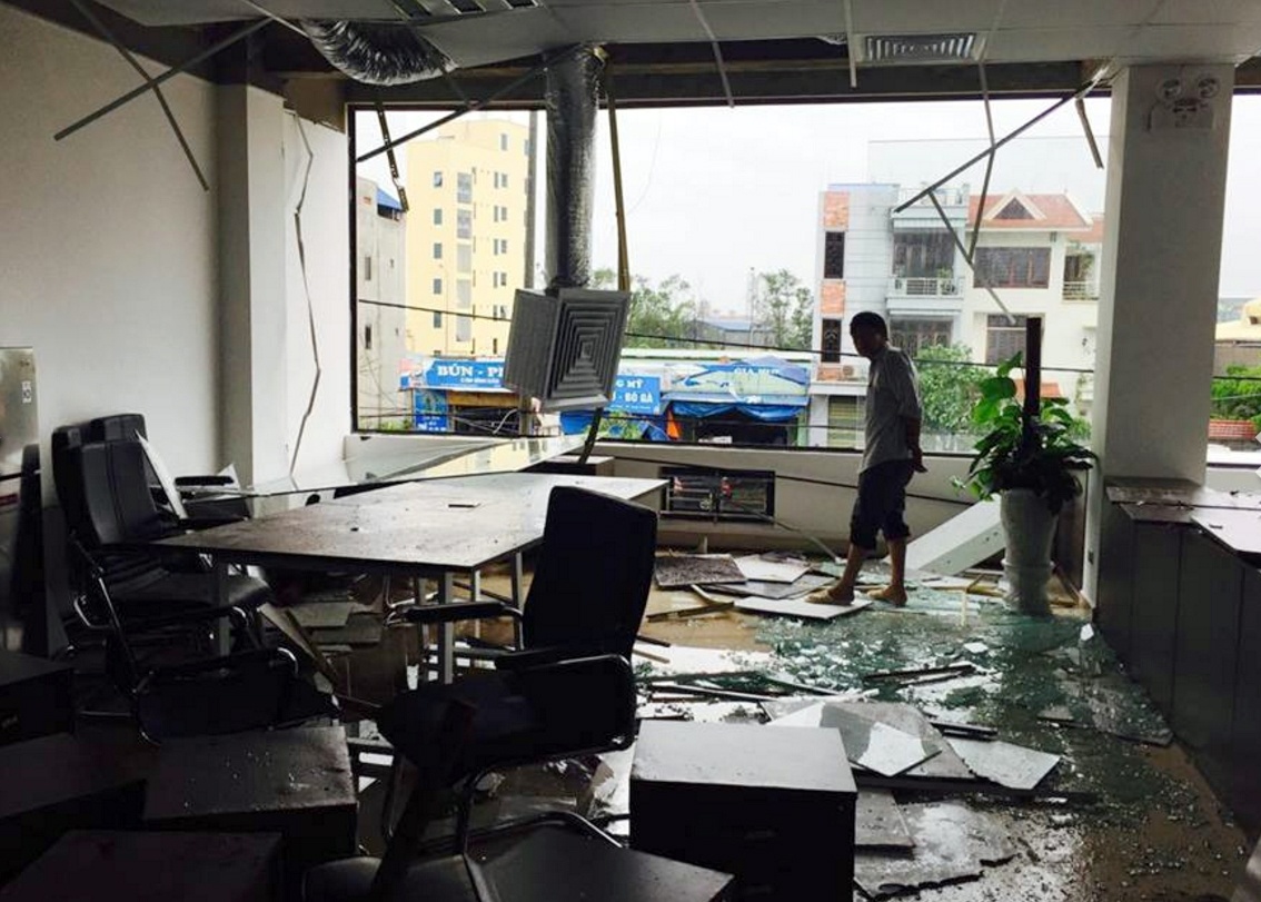 Hinh anh tan hoang sau bao Mirinae anh 15