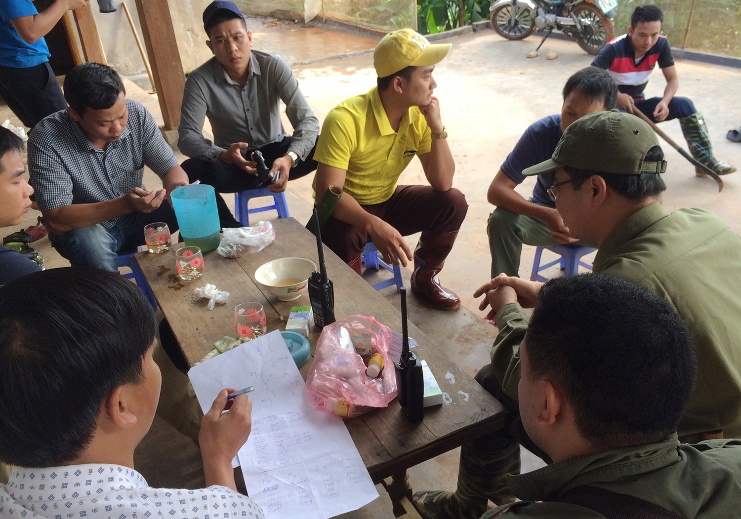 Bat nghi can giet 4 nguoi o Lao Cai anh 1