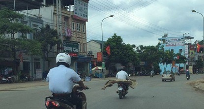 Nguoi chet duoc cho bang xe may co gia canh rat kho khan hinh anh