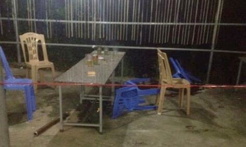 Chém chết người trong quán bia ảnh 1 Chem chet nguoi trong quan bia anh 1