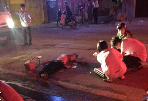 Nhan vien bao ve bi con do dam chet luc rang sang hinh anh