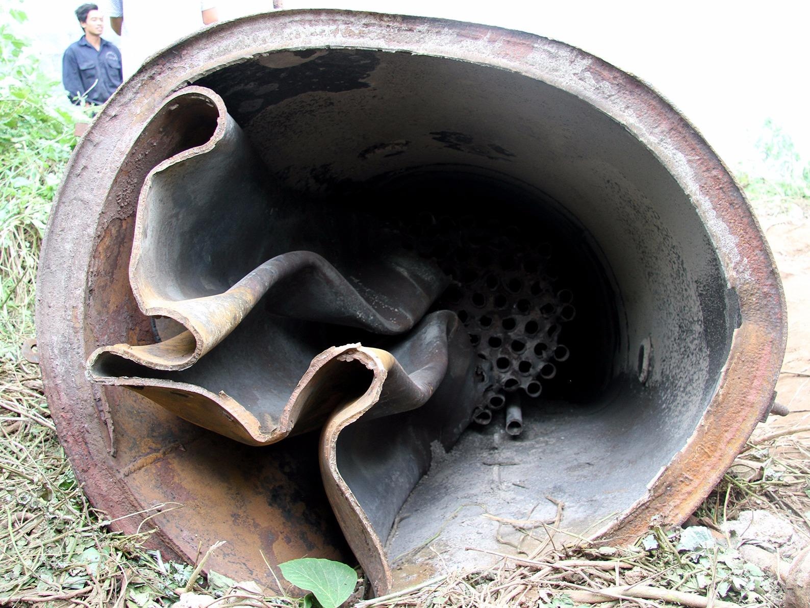 Hien truong tan hoang vu no lo hoi lam 4 nguoi chet hinh anh