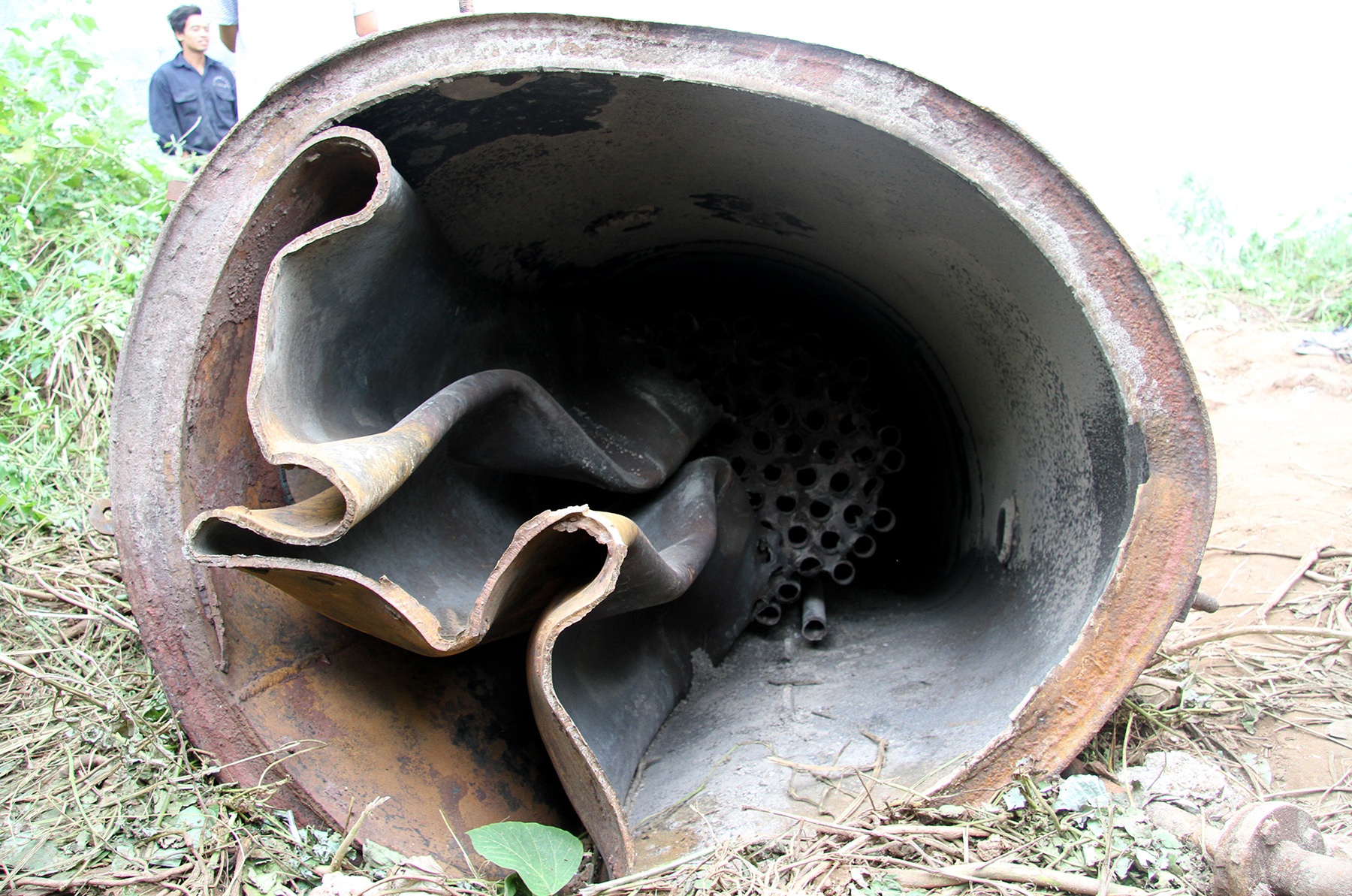 Hien truong vu no binh hoi o Thai Binh anh 6