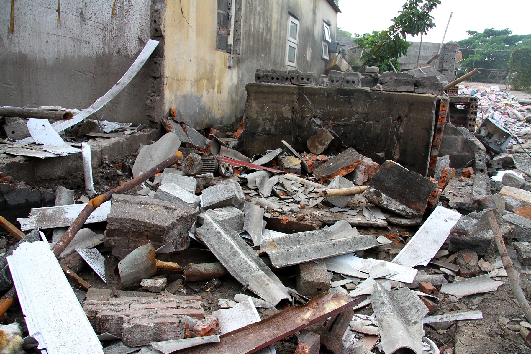 Hien truong vu no binh hoi o Thai Binh anh 3