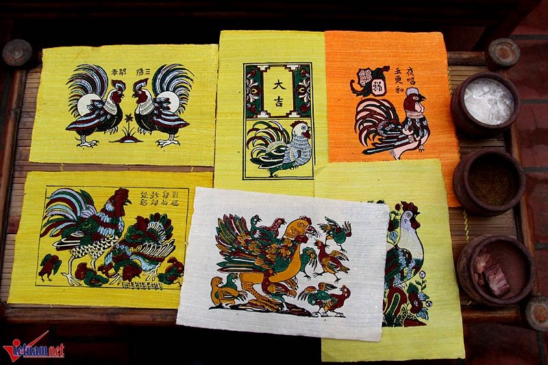 Buc tranh ve con ga anh 1