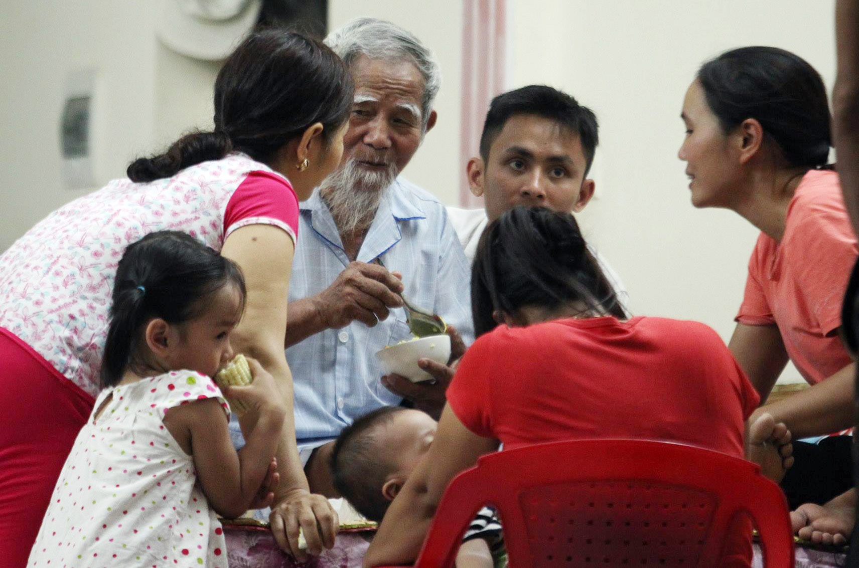 Cụ Lê Đình Kình ở Đồng Tâm đã xuất viện ảnh 1 Cu Le Dinh Kinh o Dong Tam da xuat vien anh 1